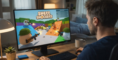 Shell Shockers on PC: Master Scrambler and Free Ranger